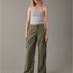 AE Dreamy Drape stretch Baggy Wide-Leg Cargo Pant